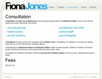 fionajones.org Consultation