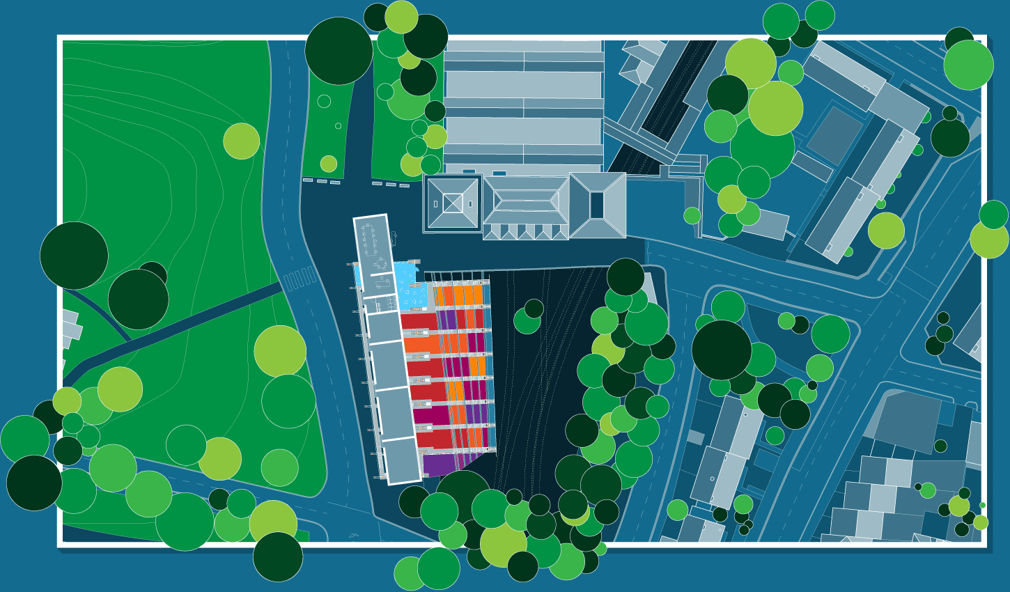 Theo Jones architecture Crystal Palace Park Rosarium site location plan